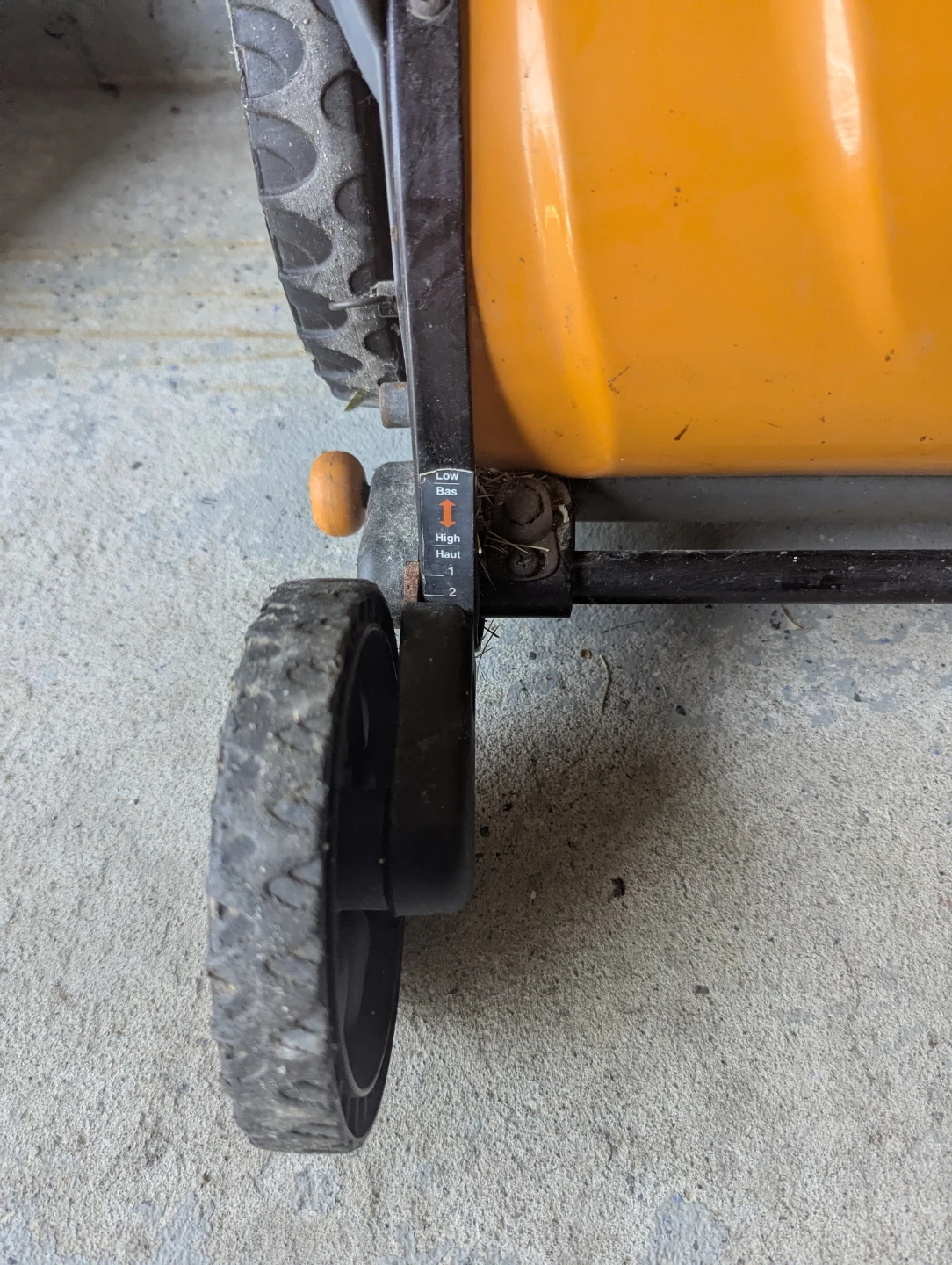 Orange Push Reel Mower - photo 3