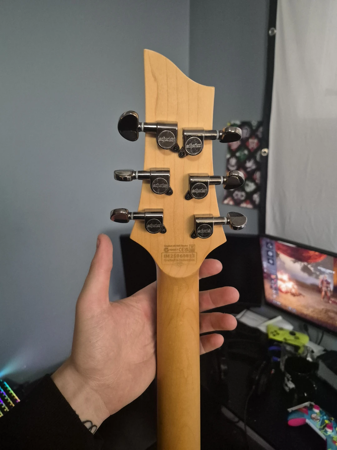 Schecter Demon 6 w/ case NEED GONE ASAP - photo 4
