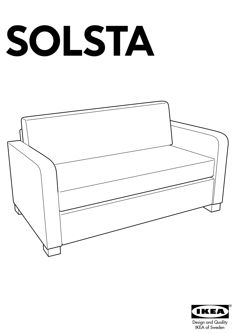 IKEA Solsta Sofa Bed - photo 3