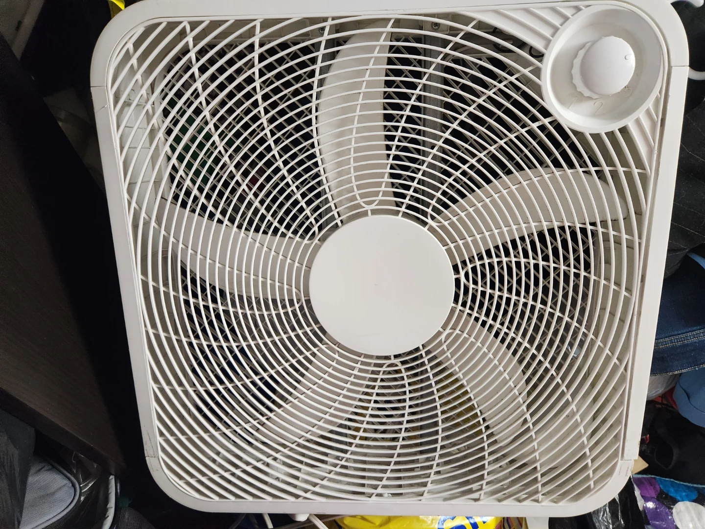 White 20 inches Box Fan