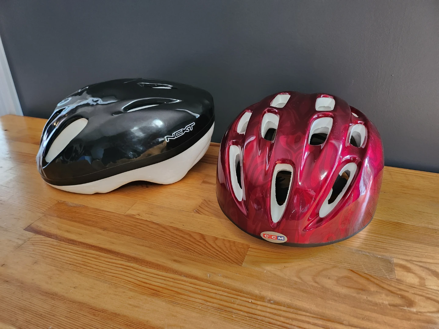 CCM and Next Bicycle Helmets