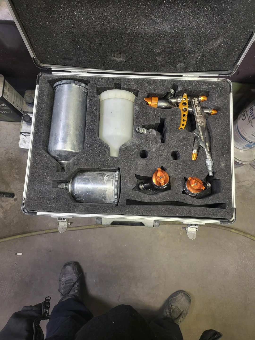 Ultra-Block Spray Gun Kit with Cups