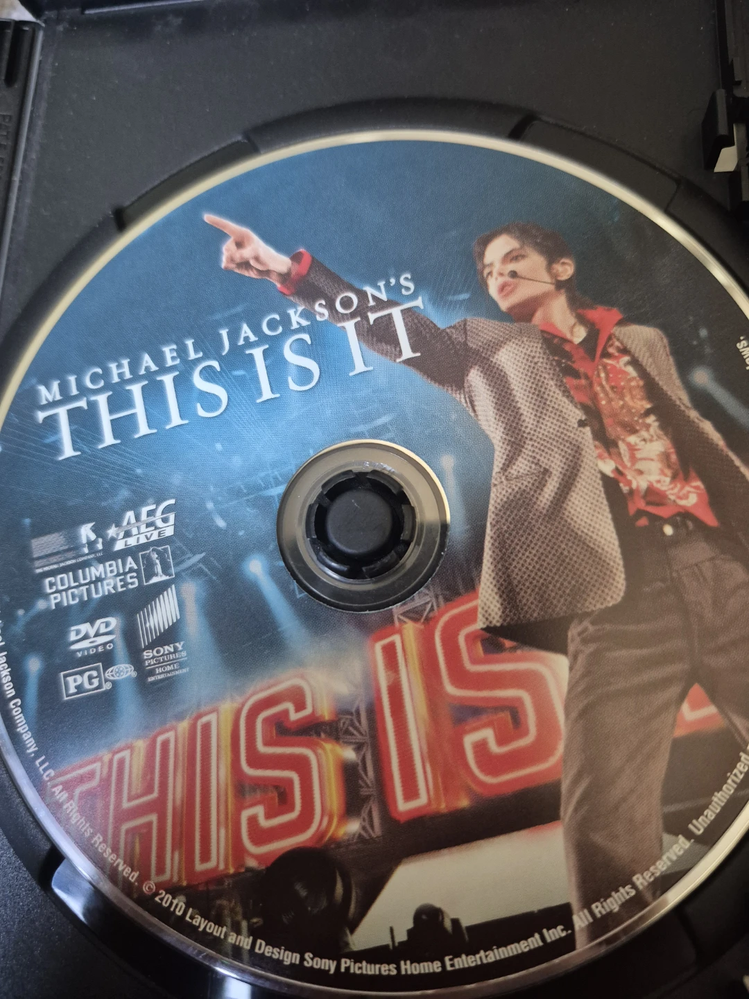 Michael Jackson's This Is It DVD