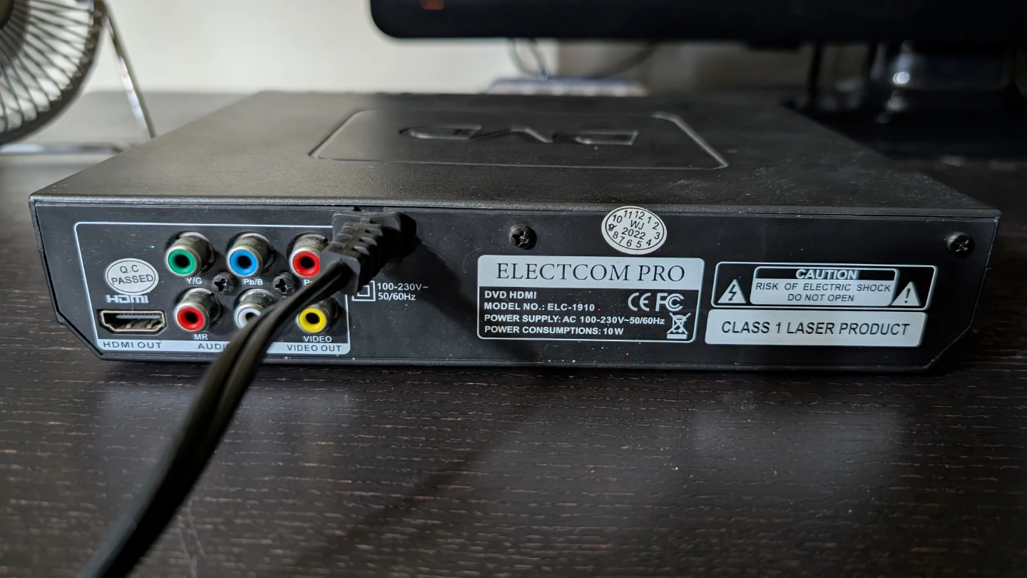 Electcom Pro DVD Player ELC-1910 - photo 4