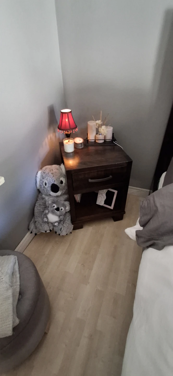 Queen solid wood bed set from Manchester's.  Need it gone asap - photo 2