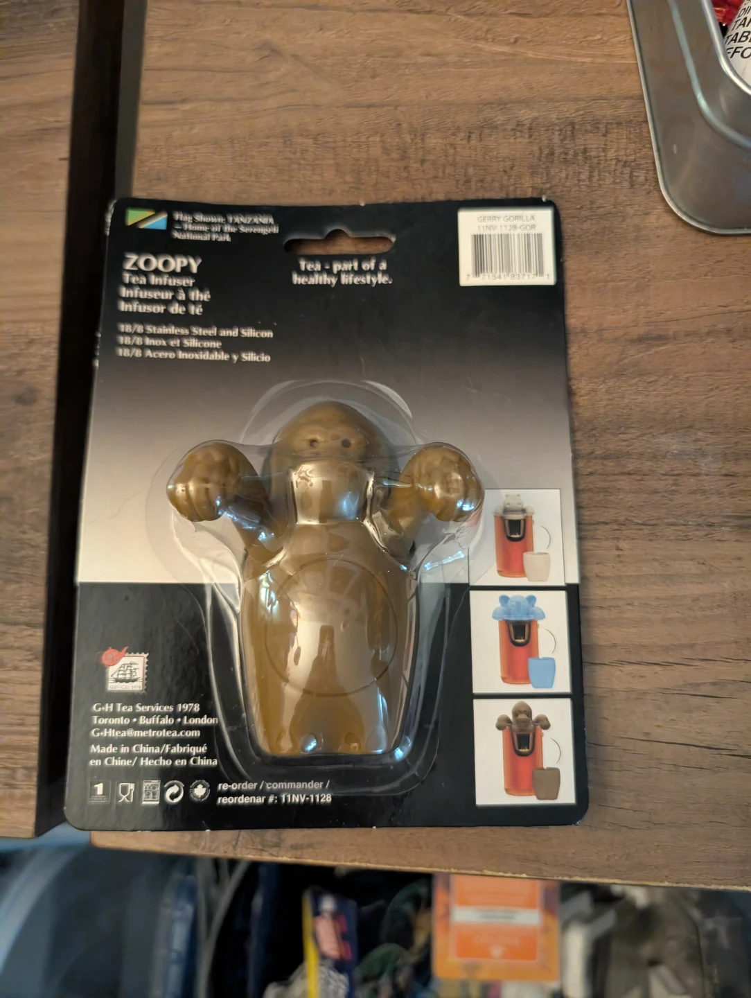 Zoopy Gerry Gorilla Tea Infuser