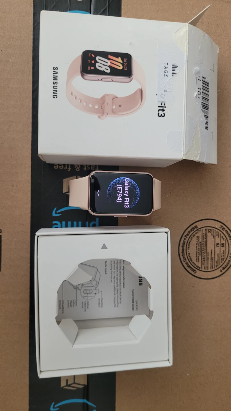 Samsung Galaxy Fit 3 Smartwatch - Rose Gold