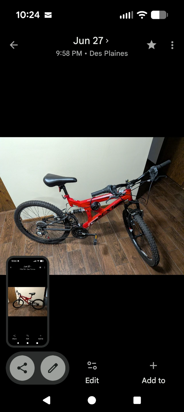 NEXT Red Mountain Bike - photo 2