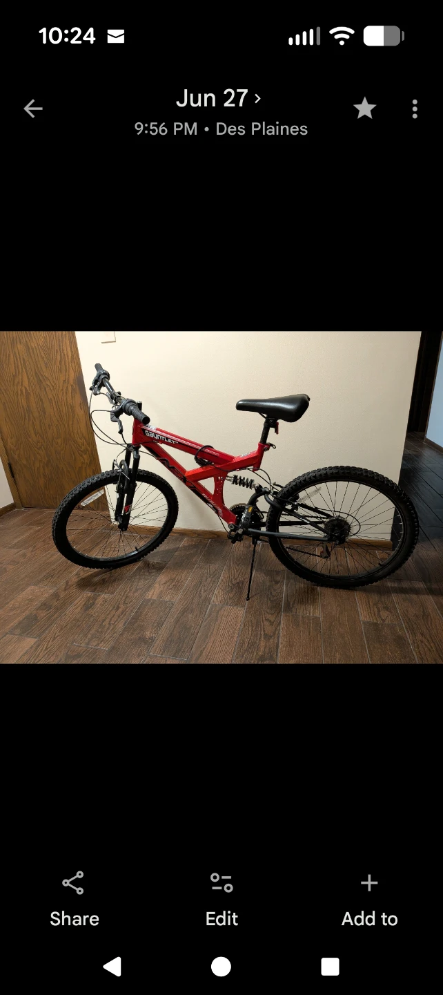 NEXT Red Mountain Bike - photo 3