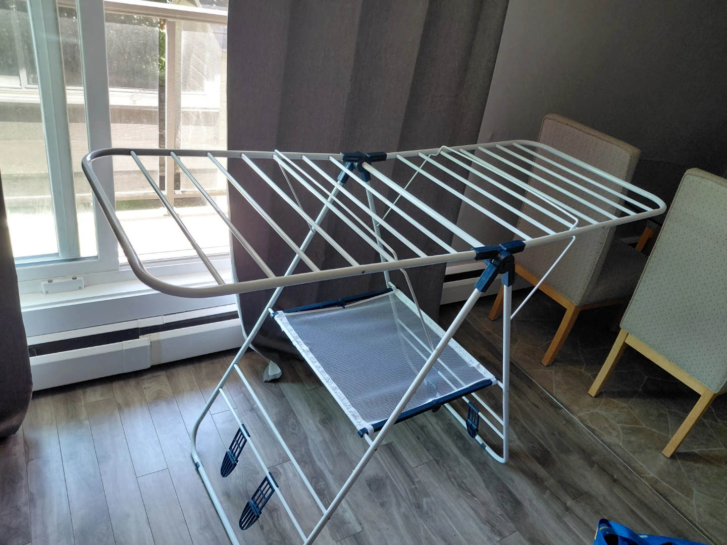 White Collapsible Drying Rack