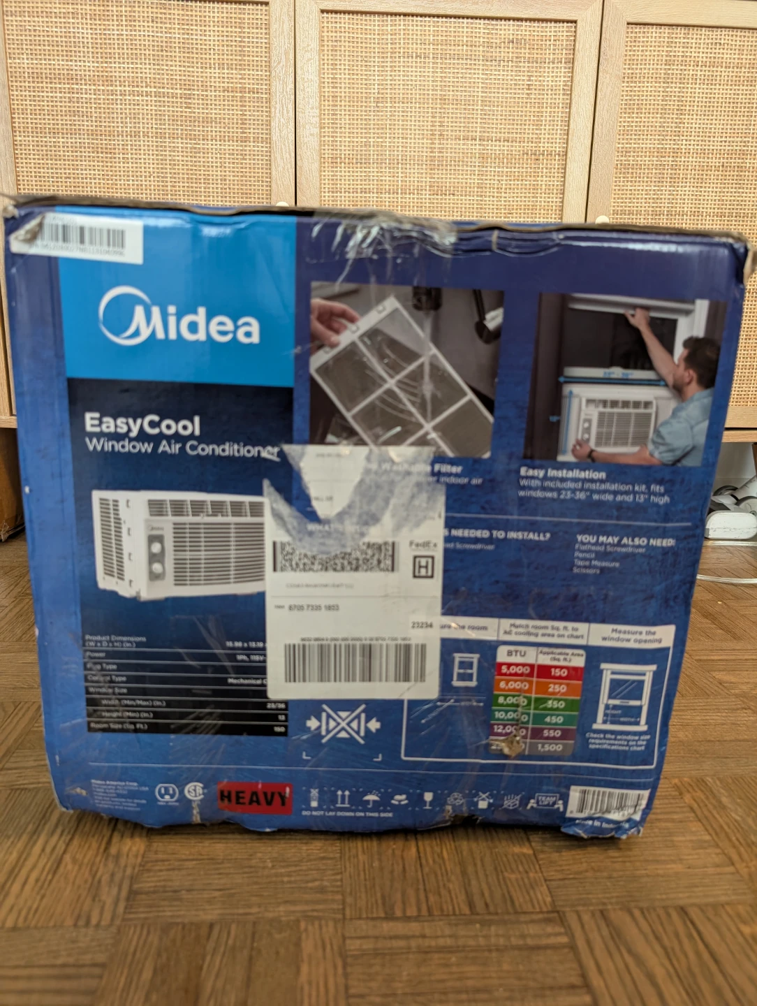 Midea EasyCool 5000 BTU Room Air Conditioner - photo 5