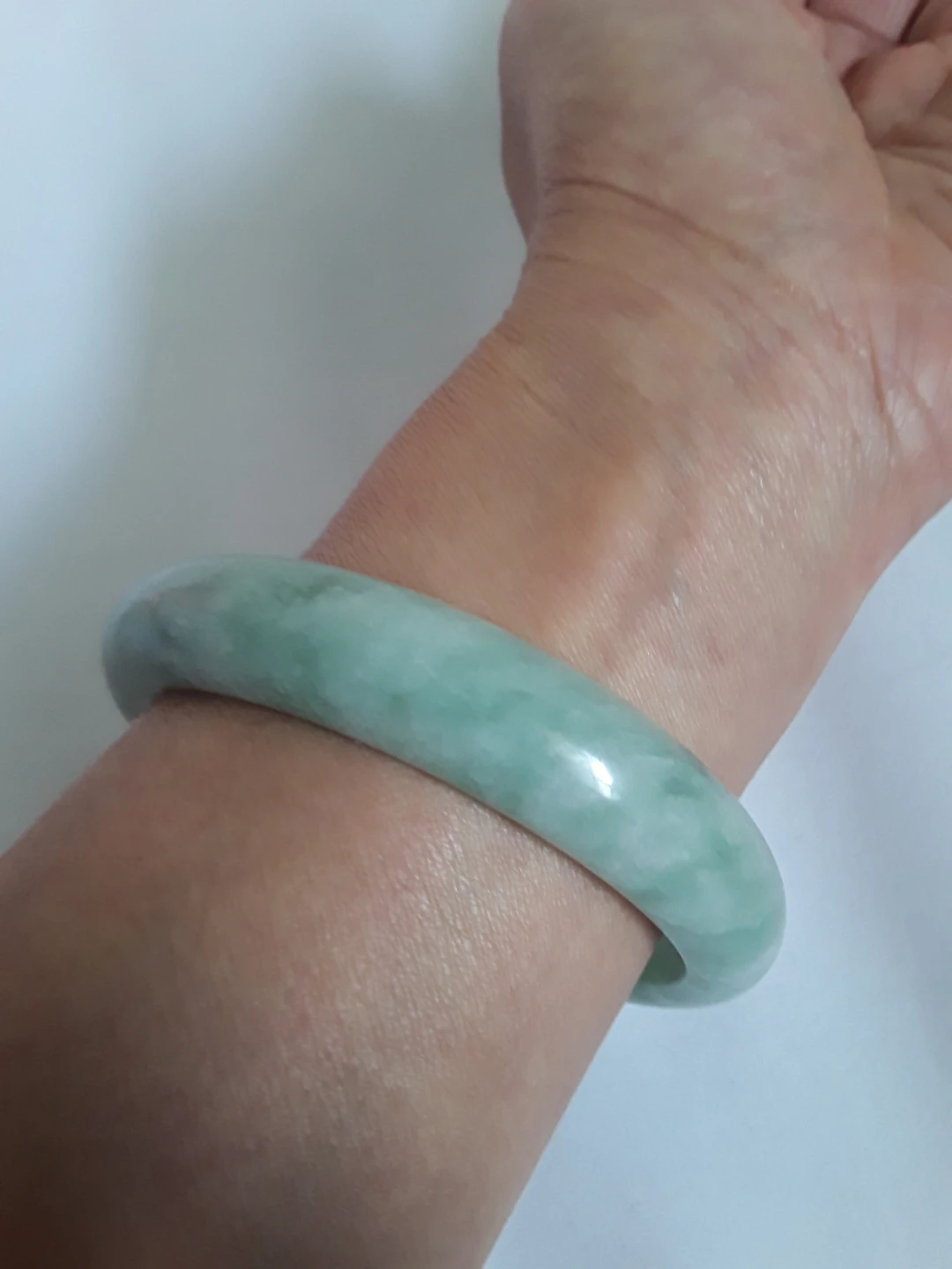 Jade Bangle Bracelet - photo 5