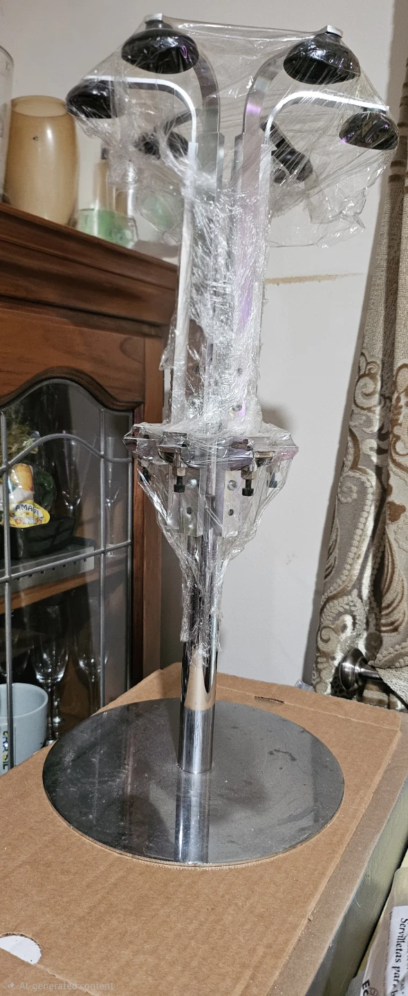Chrome Wine/Liquor Swirl Stemware Rack - photo 3