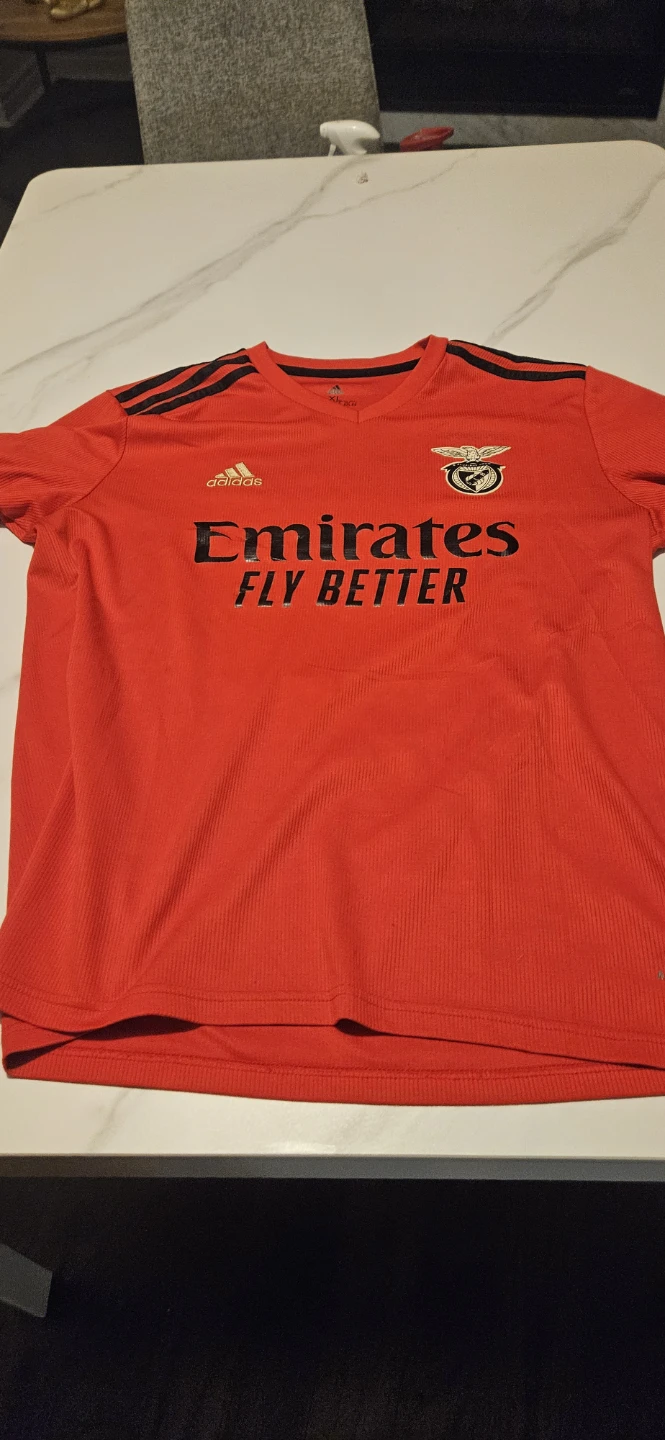 Adidas Benfica Home Jersey Darwin #9 XL