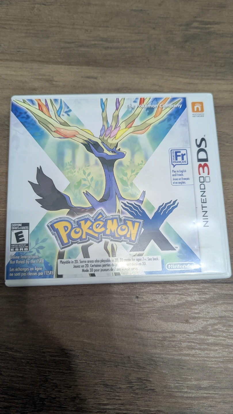 Nintendo 3DS Pokemon X CIB