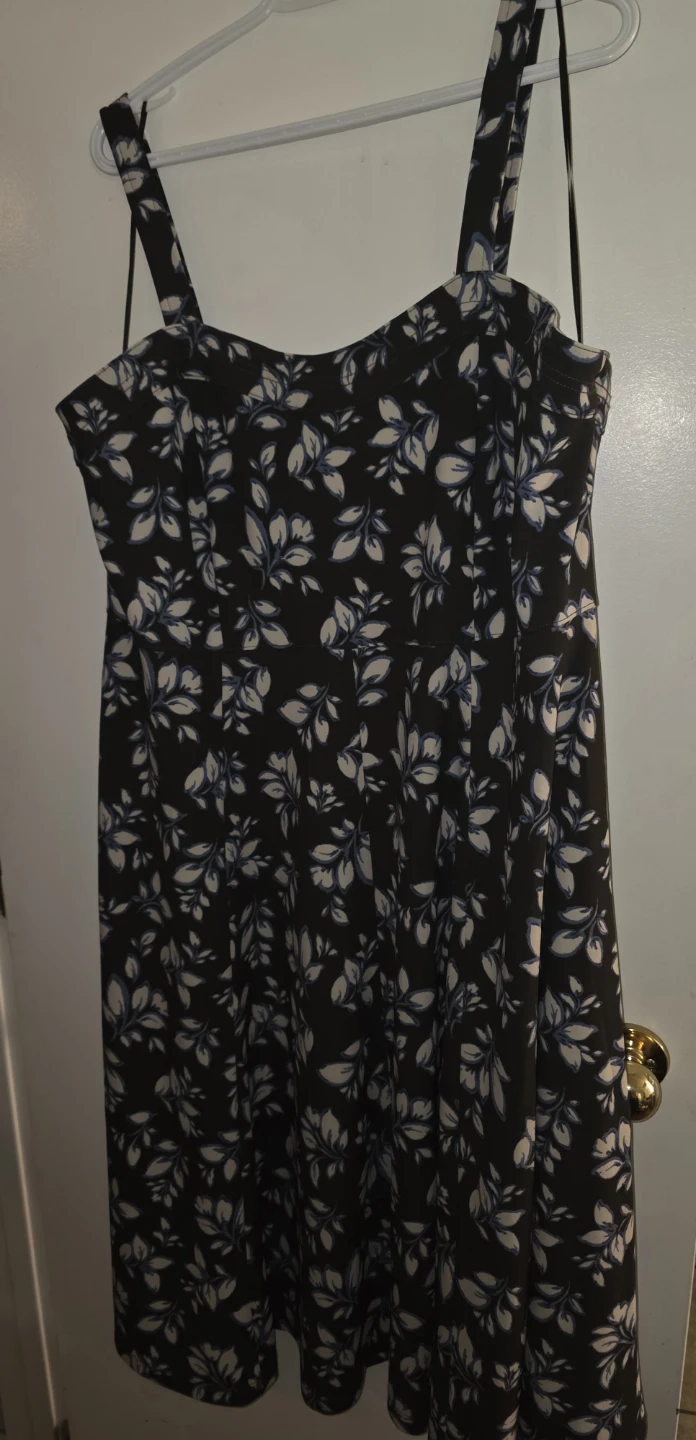 Addition Elle Floral Print Dress - 3X
