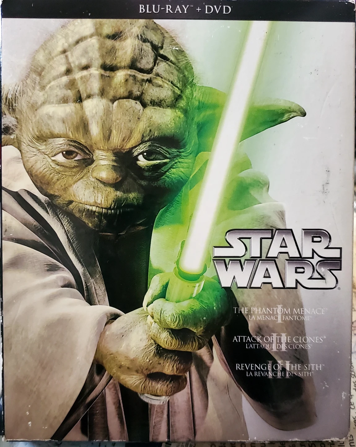 Star Wars Blu-Ray + DVD Trilogy