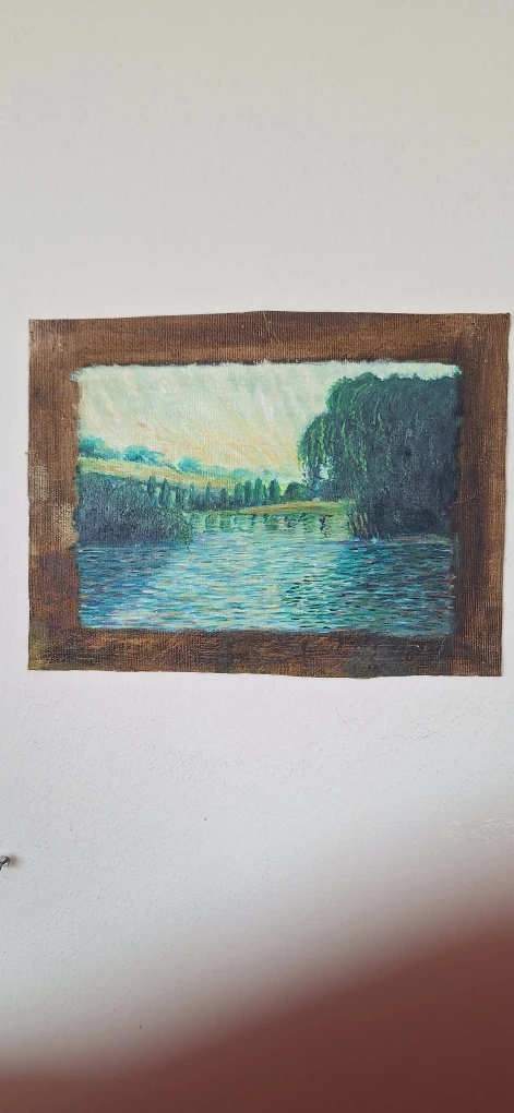 Original Landscape Oil Painting on Canvas - photo 2