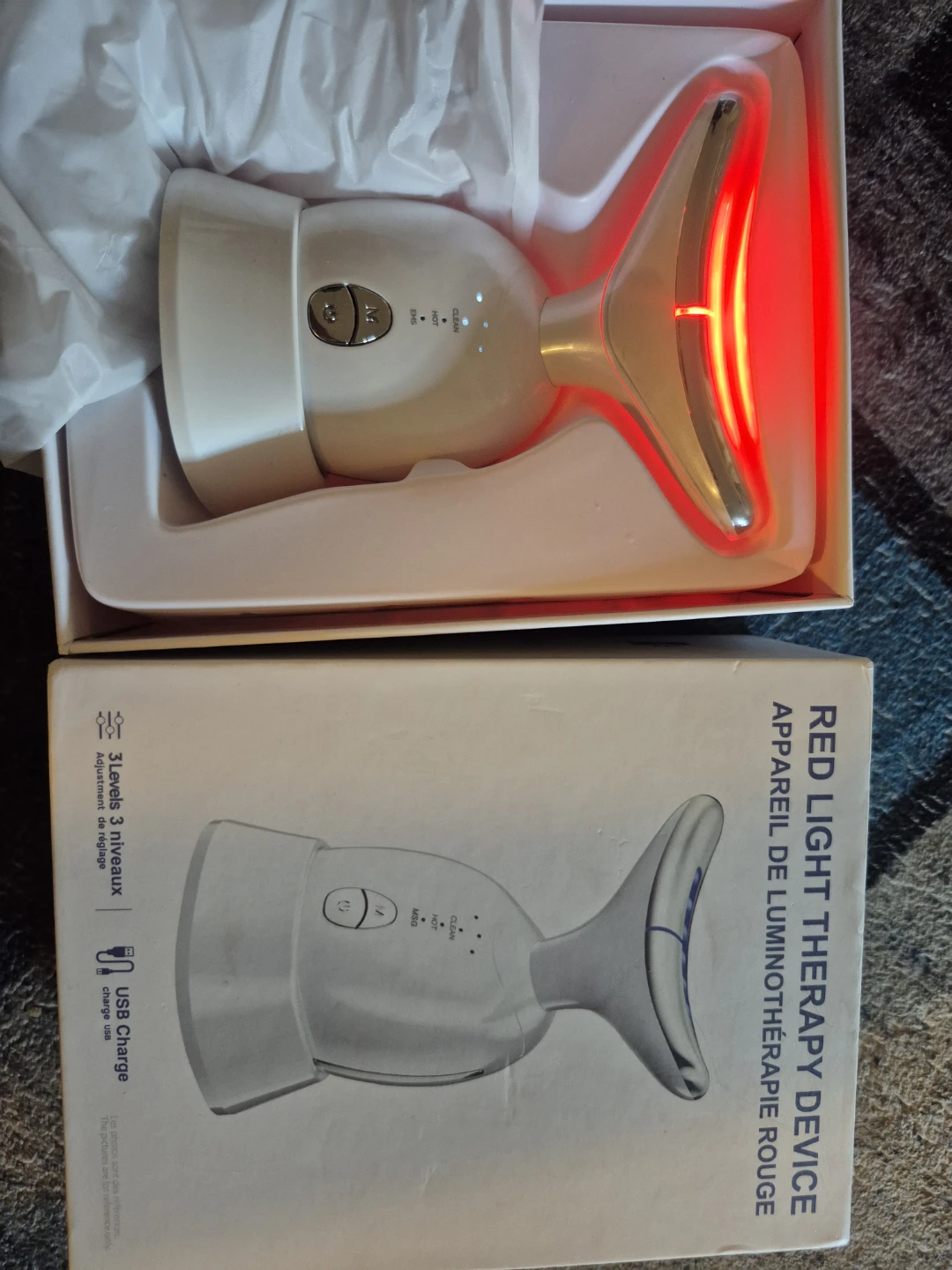 Red Light Therapy Device for Face