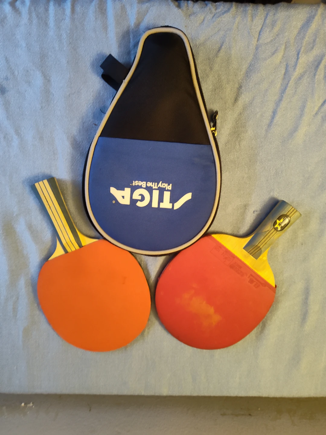 STIGA Table Tennis Rackets Set with Case