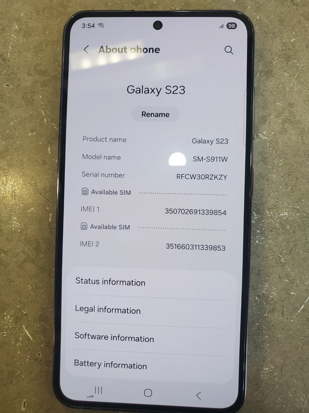 Samsung Galaxy S23 Smartphone - photo 3
