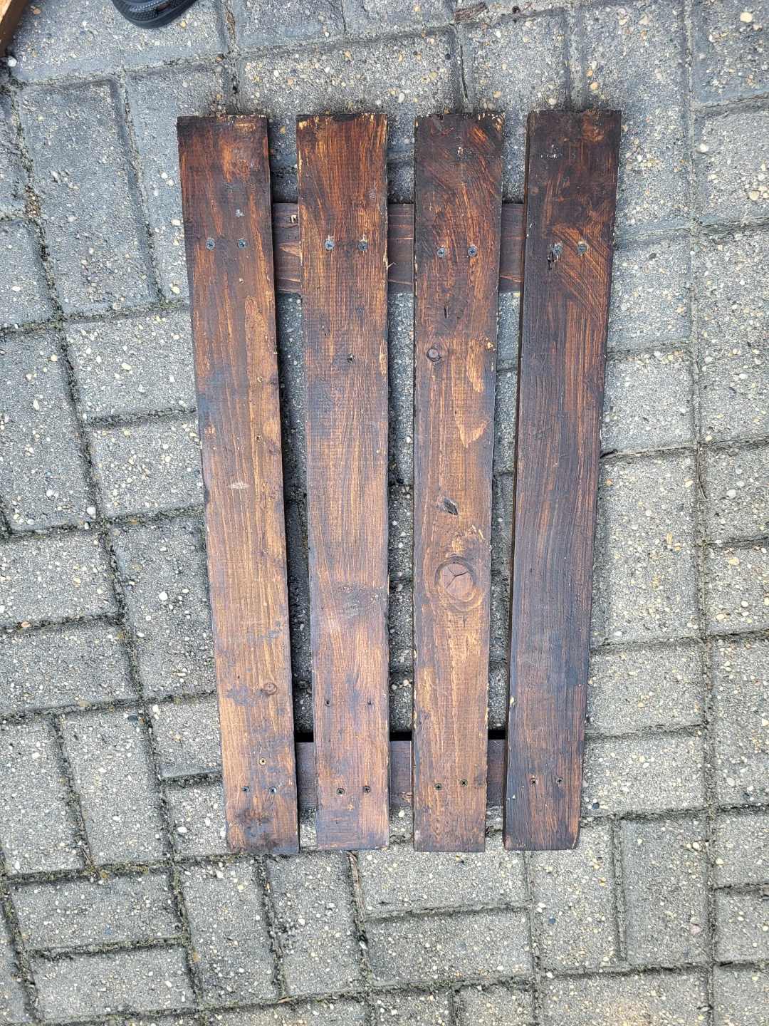 Wooden Rustic Slat Piece - photo 2