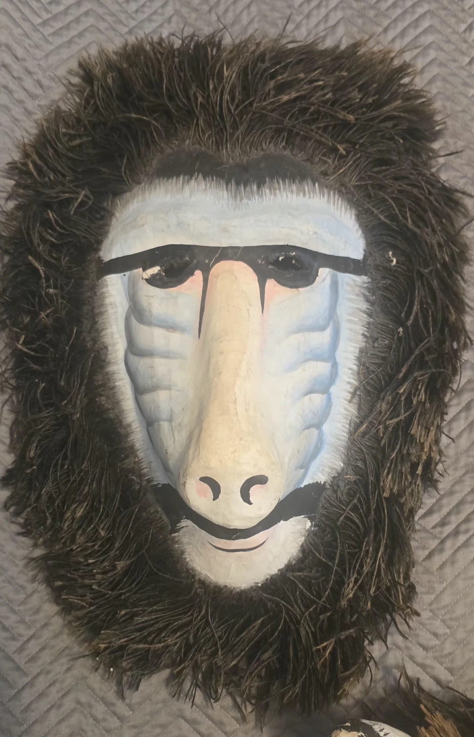 Handmade Decorative Animal Masks (Zebra, Lion, Baboon) - photo 2