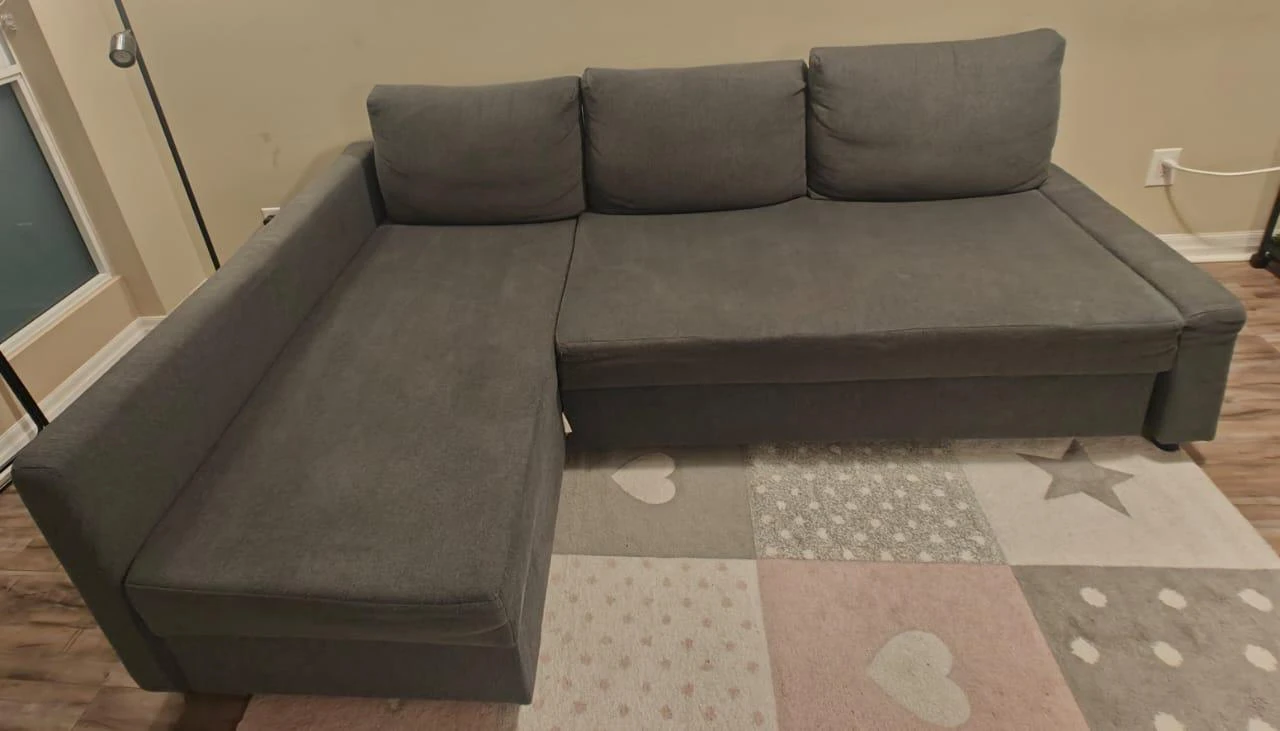 IKEA Couch/ Sofa Bed - Dark Grey