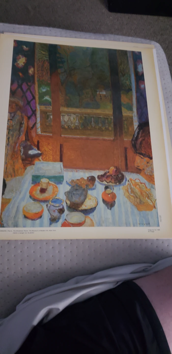 Pierre Bonnard The Breakfast Room Print