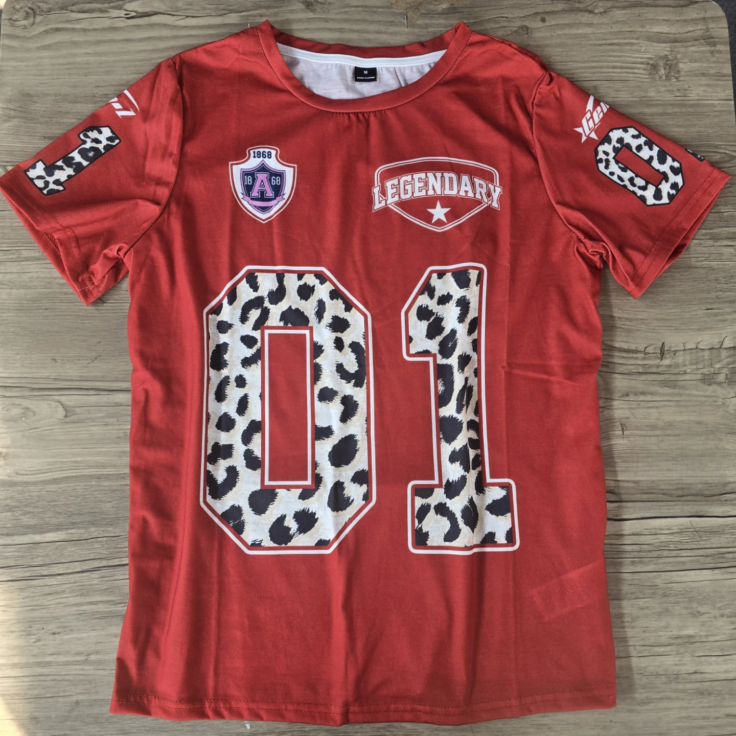 Red "Legendary" Graphic T-Shirt - photo 2