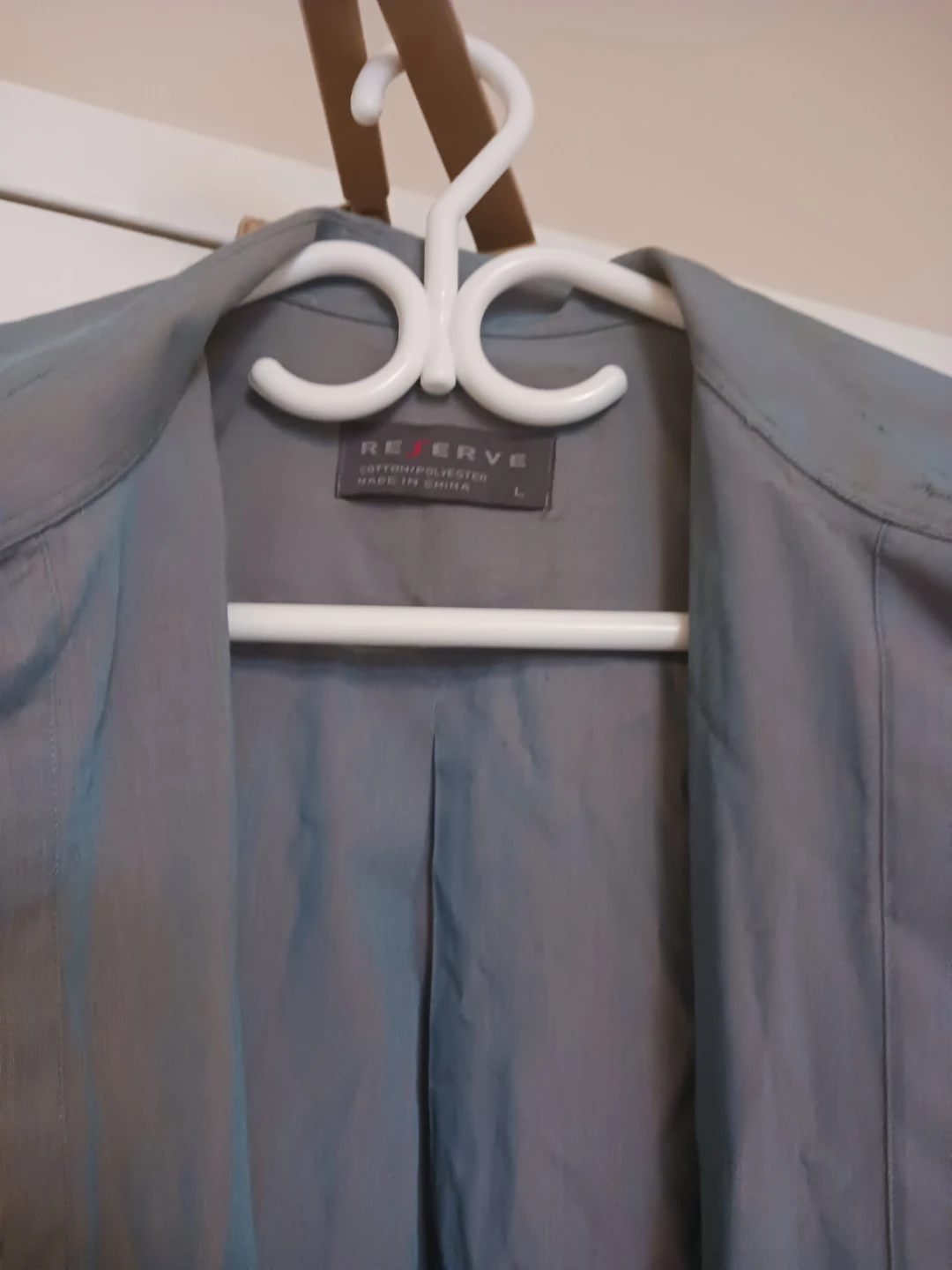 RESERVE Button-Up Shirt - Grey