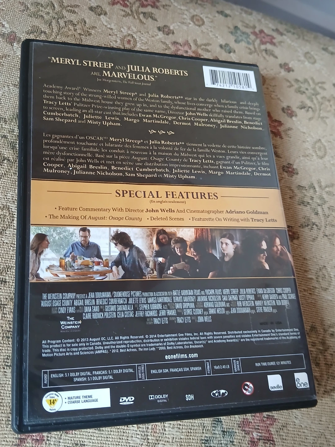 August: Osage County DVD - photo 3