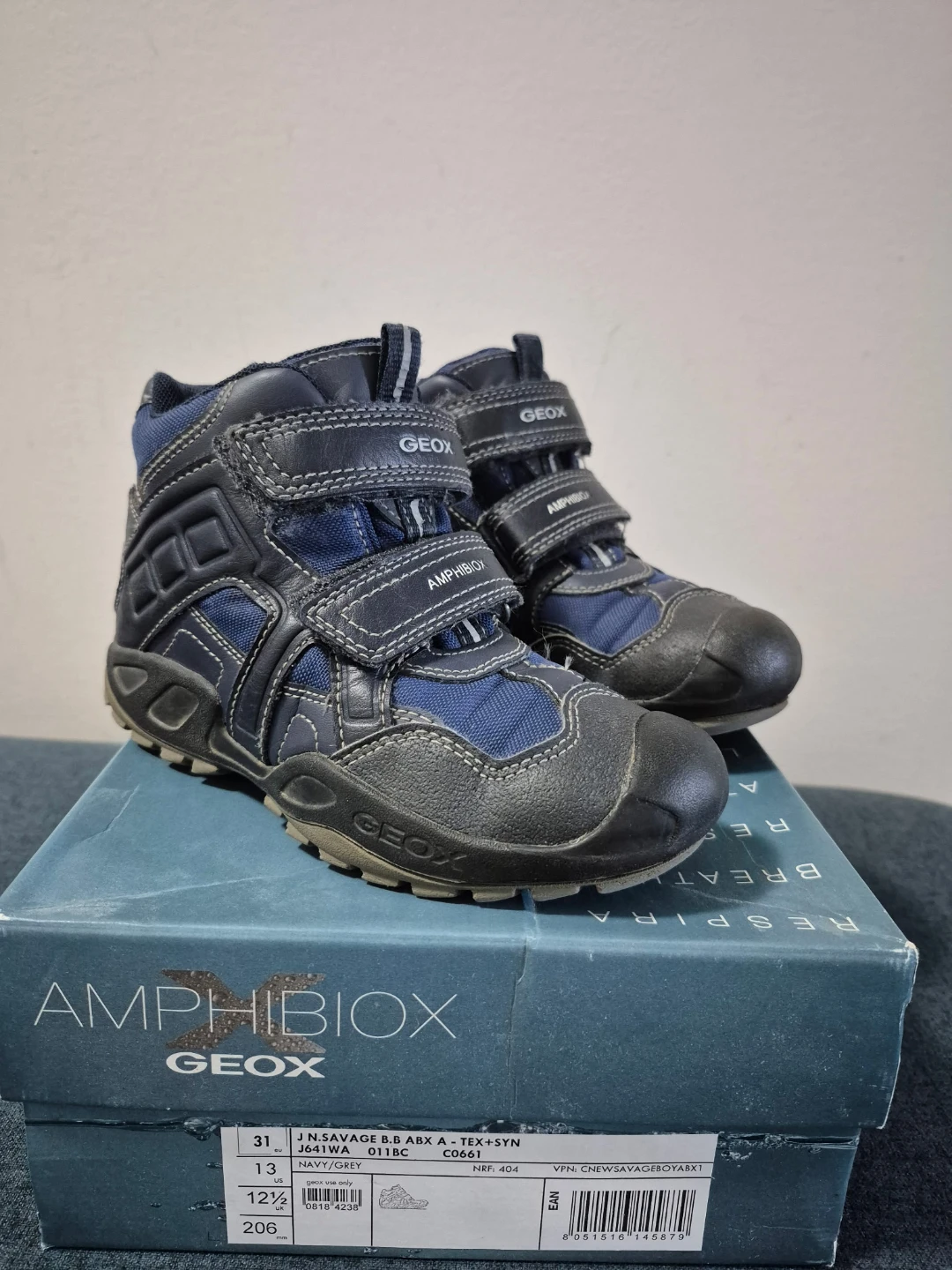 Geox Amphibiox Boys Winter Boots