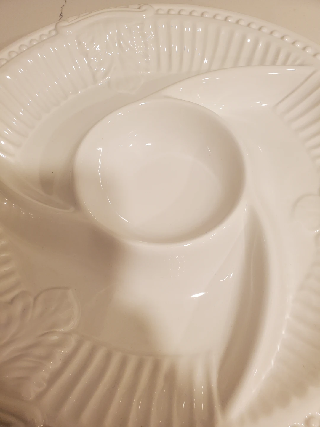 Serving Tray - 4 divided compartments - photo 3