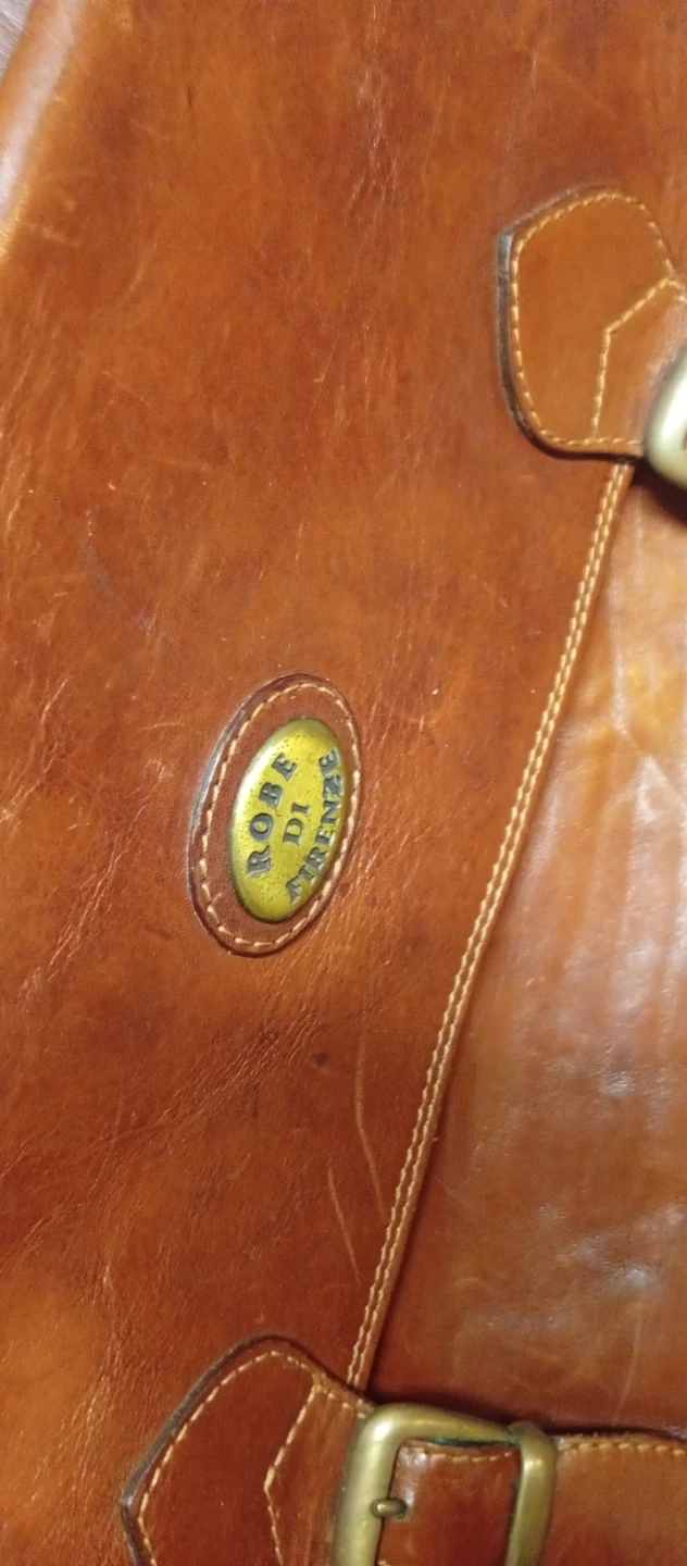 Robe di Firenze Leather Satchel Bag - photo 3