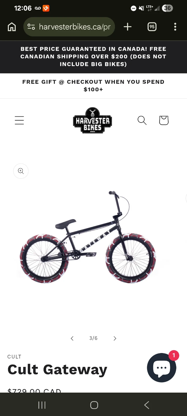 Cult Gateway BMX Bike - photo 4