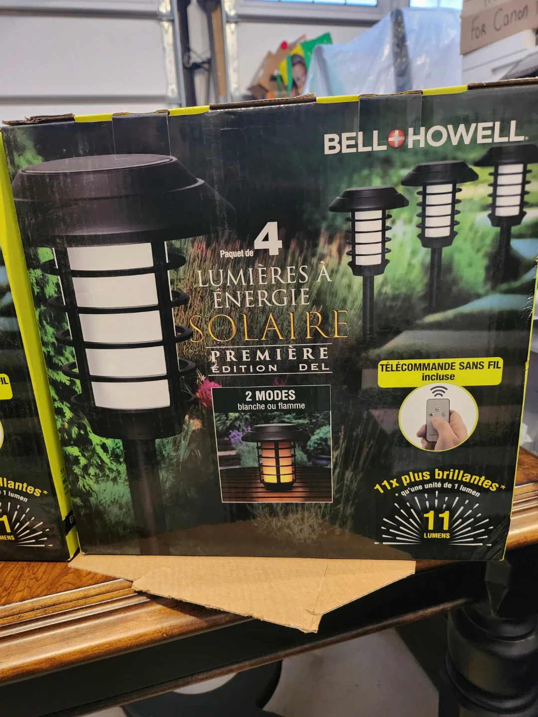 Bell+Howell Solar Pathway Lights - 4 Pack