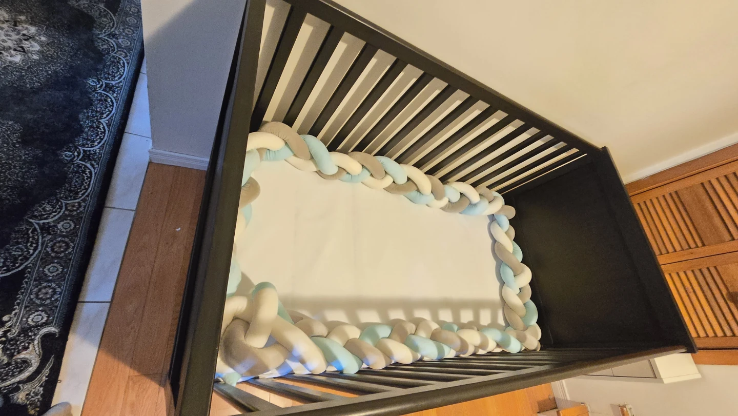 Braided Crib Bumper - photo 3