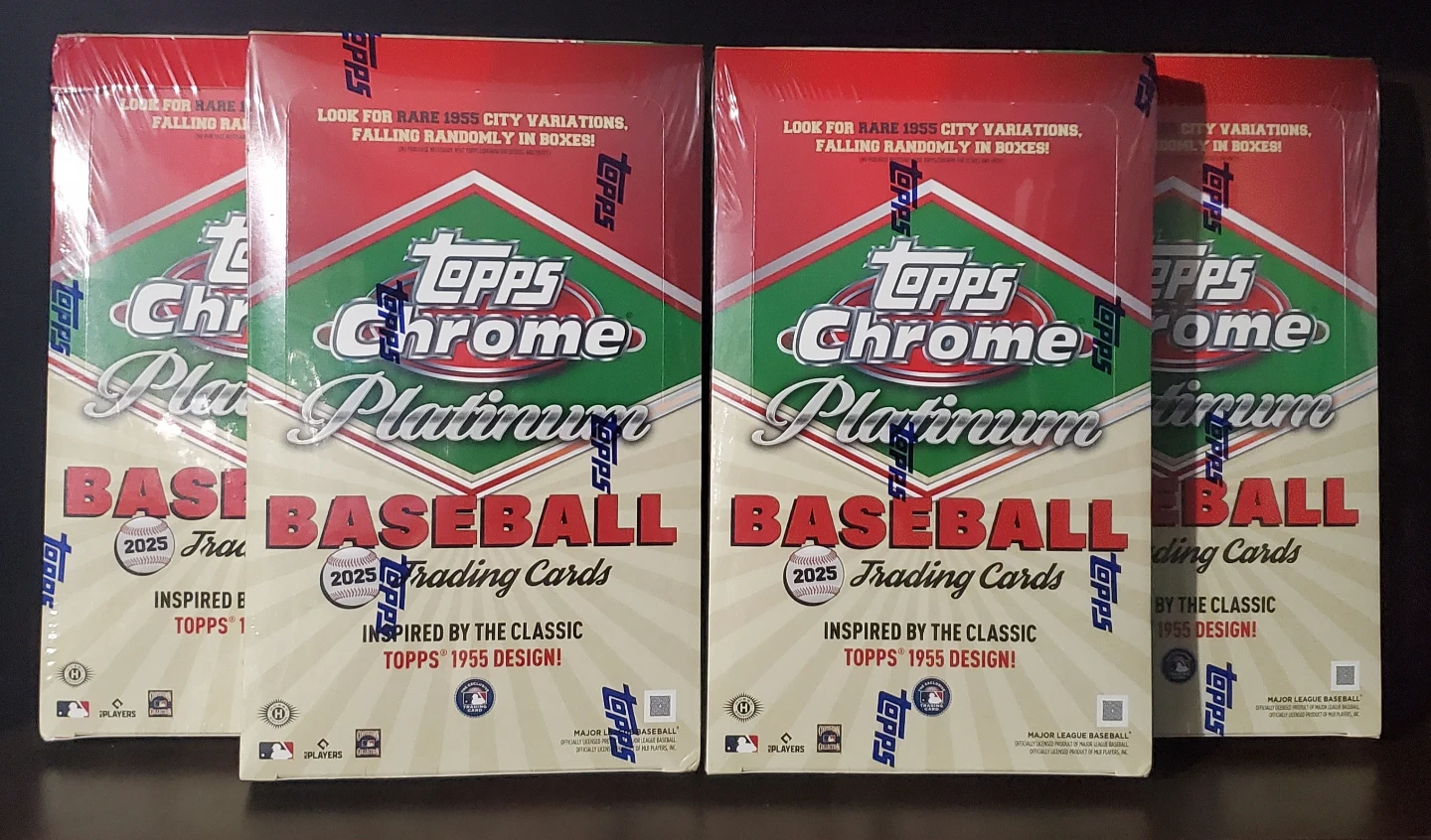 2025 Topps Chrome Platinum Baseball Hobby Box