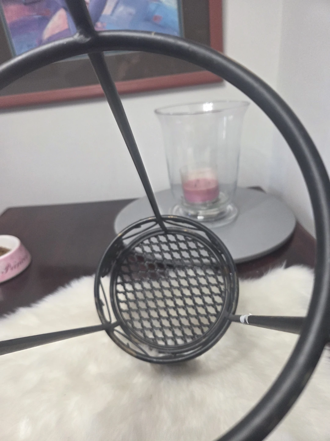 Ornate Metal Plant Stand - photo 3