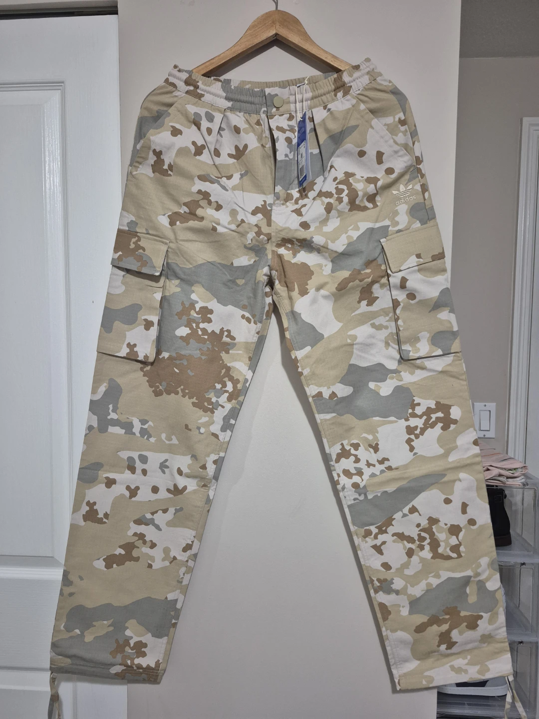 BNWT Adidas Camo Hoodie and Cargo Pants Set