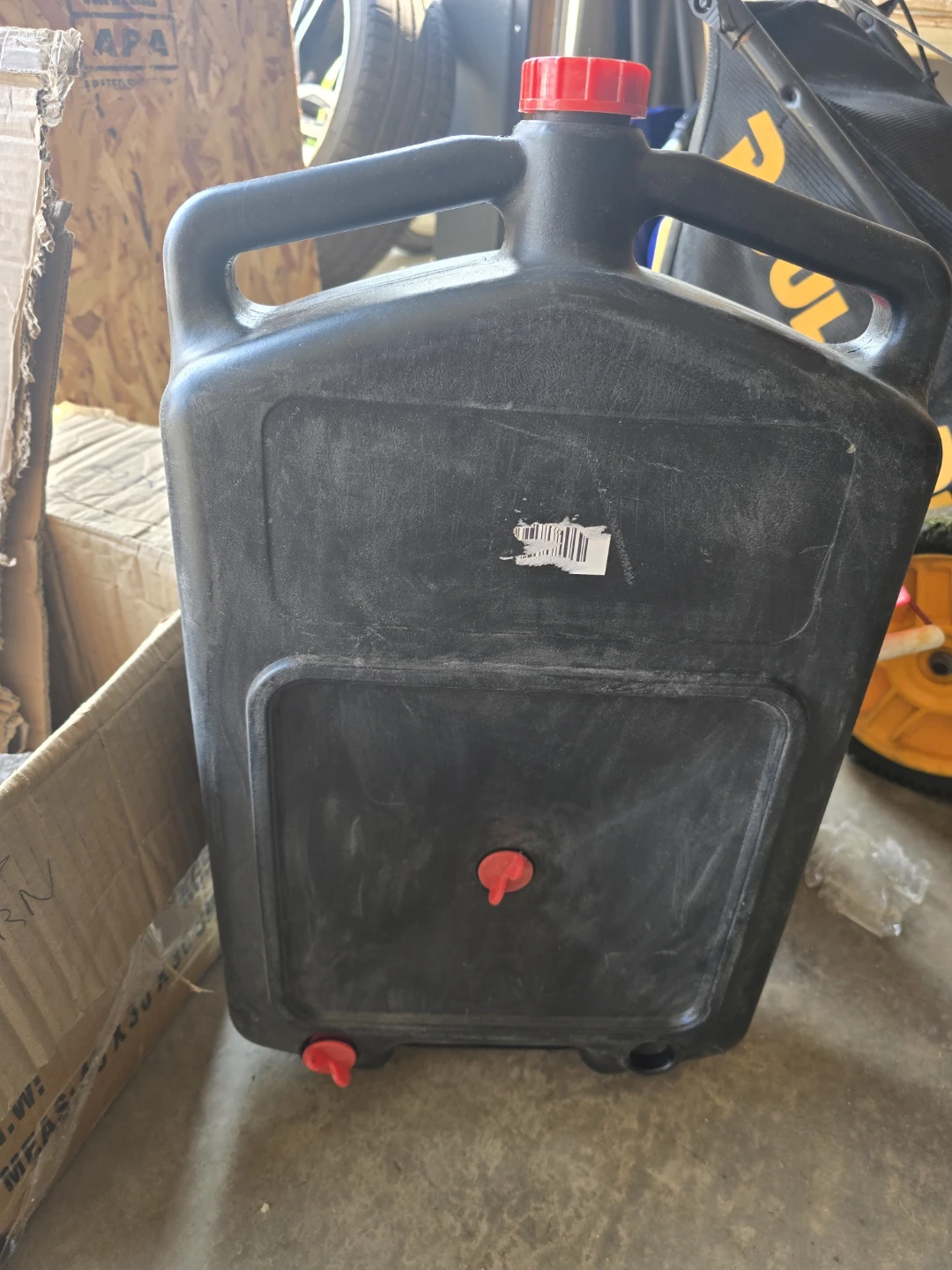 New Black Portable Fluid Drain Pan Container - photo 5