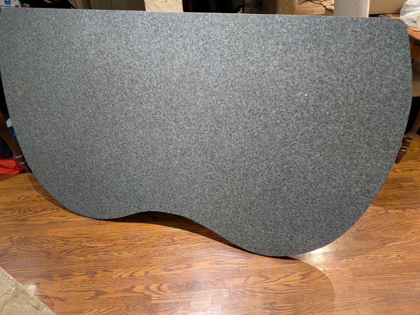 Laminate Island Countertop and Double Kitchen Sink with Faucet