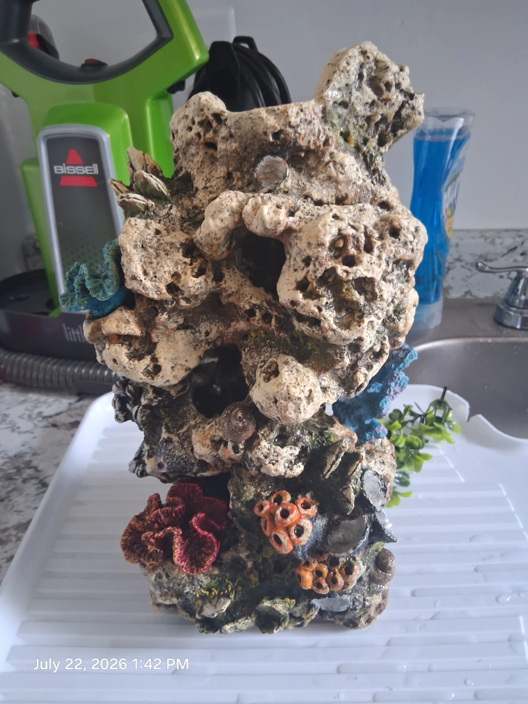 Aquarium Rock Decor with Coral - photo 5