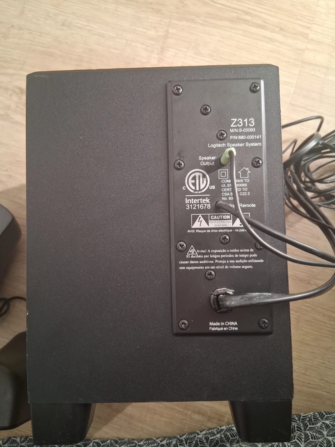 Logitech Z313 Speaker System - photo 2