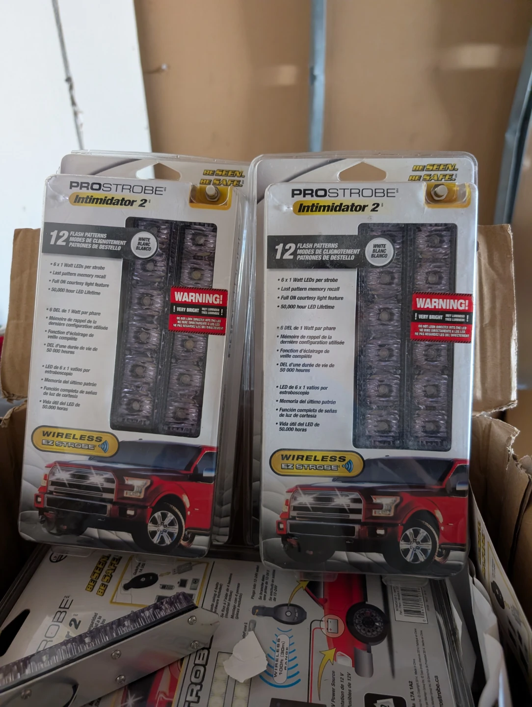 ProStrobe Intimidator 2 Wireless EZ Strobe Lights (Pair)