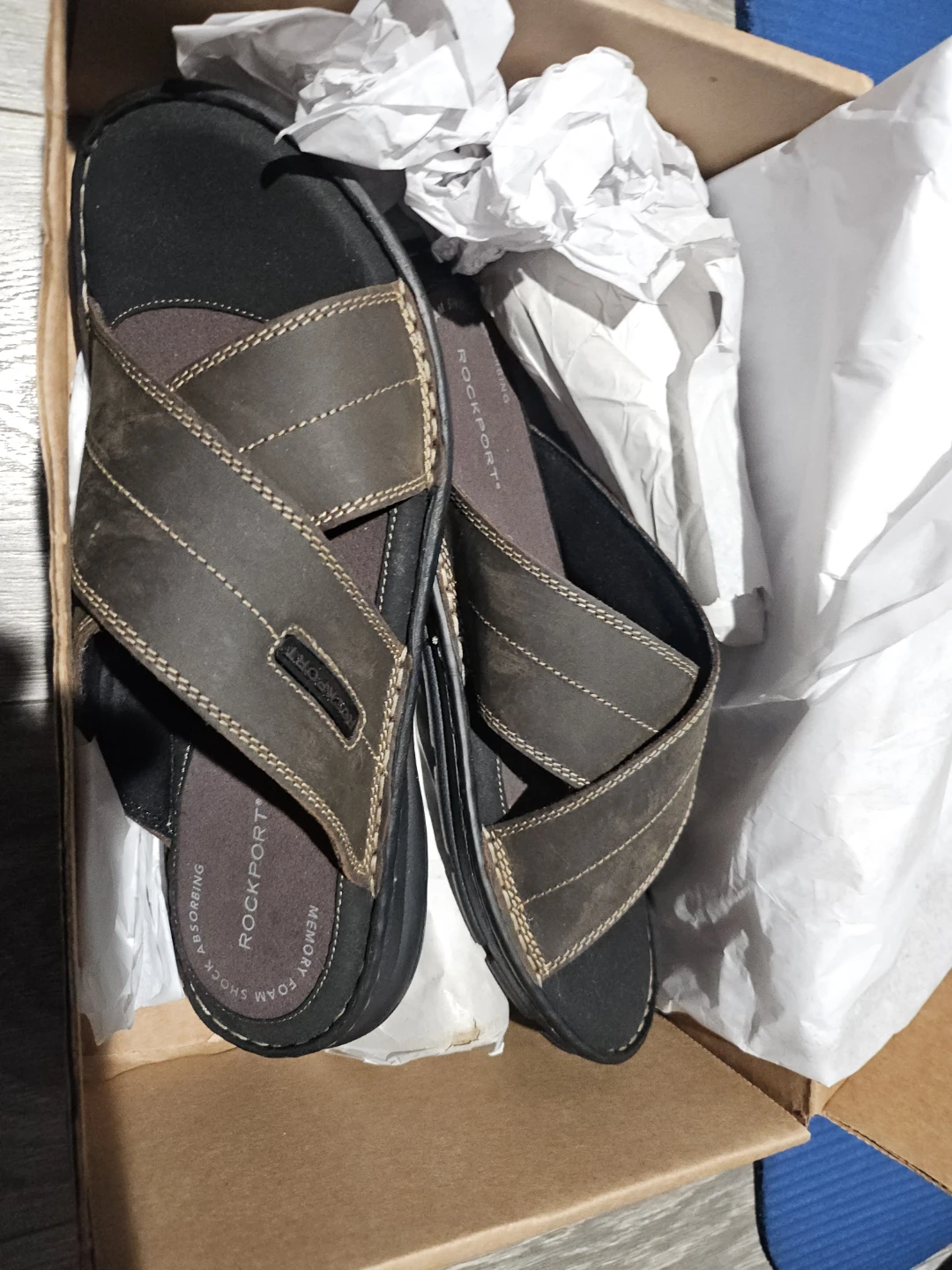 Rockport men's slide