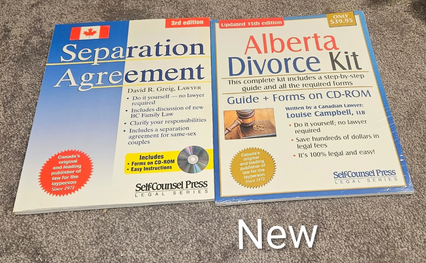Separation Agreement Kit & Alberta Divorce Kit