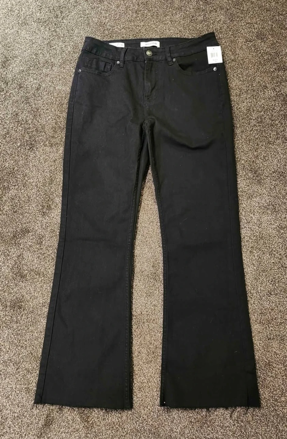 Vigoss Black Crop Boot Jeans