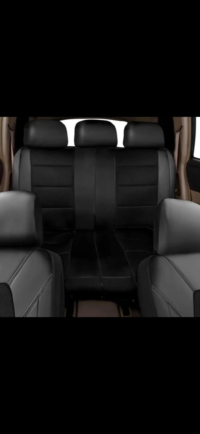 Rear leatherette car seat cover - photo 2